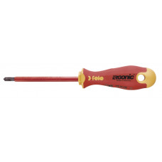 41610290 Отвёртка ERGONIC диэлектр., серия 416, +/- H 1x80 416 102 90 Felo