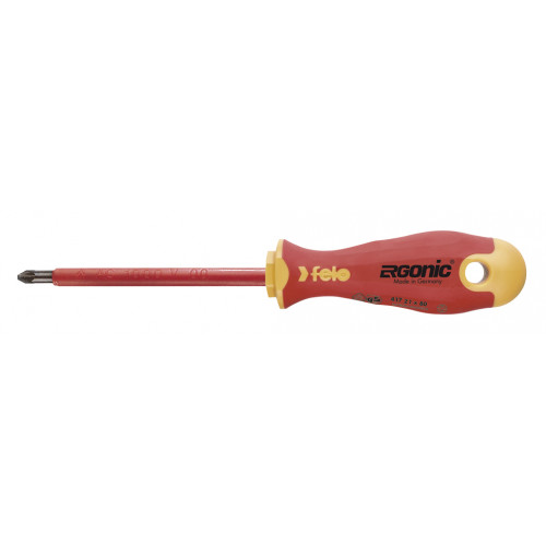 41720390 Отвёртка ERGONIC диэлектр., серия 417, +/- Z 2 100 417 203 90 Felo 41720390 Отвёртка ERGONIC диэлектр., серия 417, +/- Z 2 100 417 203 90 Felo