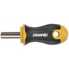 43802640 Отвертка под биты 1/4" Ergonic Stubby 438 026 40 Felo 43802640 Отвертка под биты 1/4" Ergonic Stubby 438 026 40 Felo