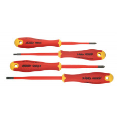 41384198 Набор отвёрток ERGONIC E-SLIM диэлектр., серия 413 4 шт. в кейсе 413 841 98 Felo